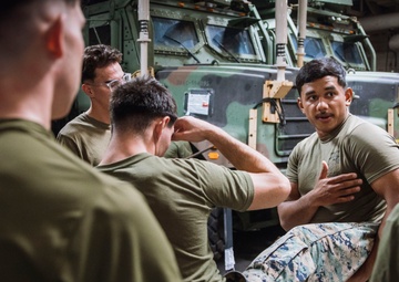 BLT 1/5 Conducts Nonlethal Weapons, Hand-to-Hand Combat Training
