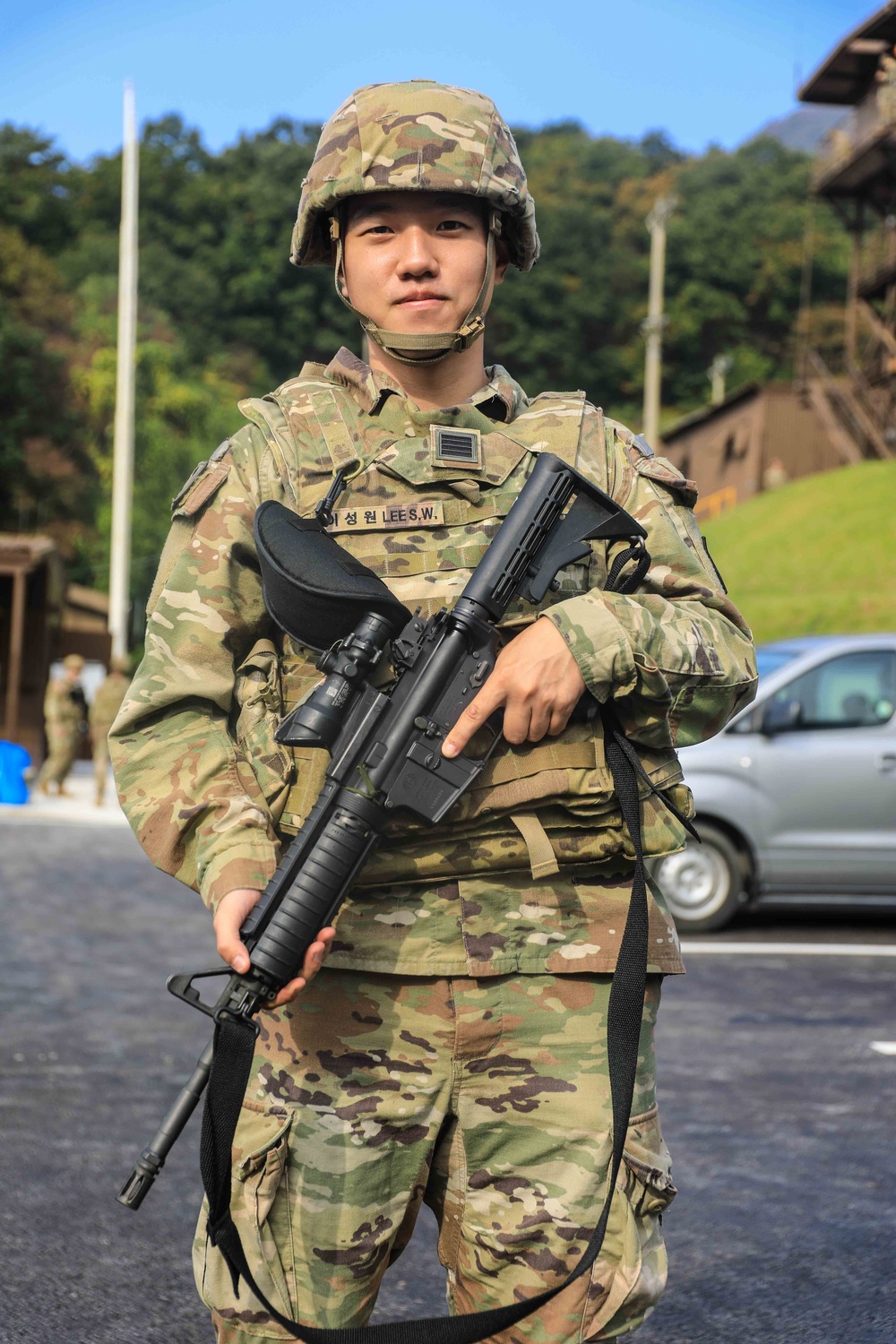 USAG Yongsan-Casey HHC FTX: M4 Range