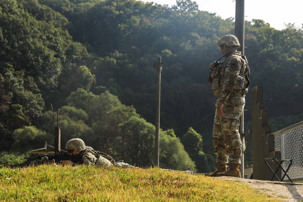 USAG Yongsan-Casey HHC FTX: M4 Range