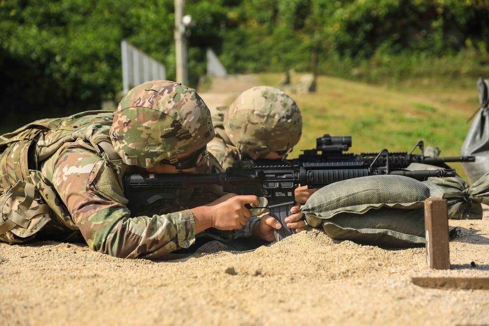 USAG Yongsan-Casey HHC FTX: M4 Range