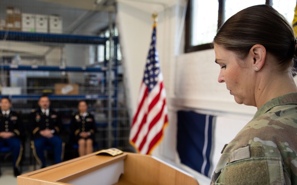 Balke Achieve Field Grade Status