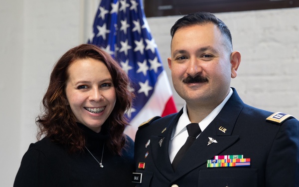 Balke Achieve Field Grade Status