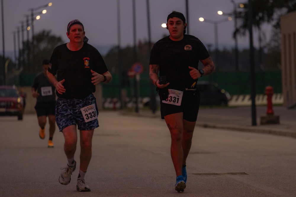 Vicenza military community participates in the Army Ten Miler Shadow Run