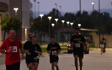 Vicenza military community participates in the Army Ten Miler Shadow Run