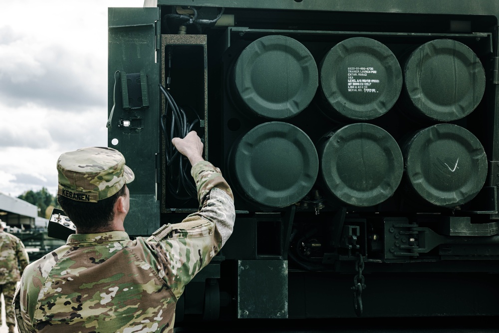 41st Field Artillery Brigade MLRS Walk-Through