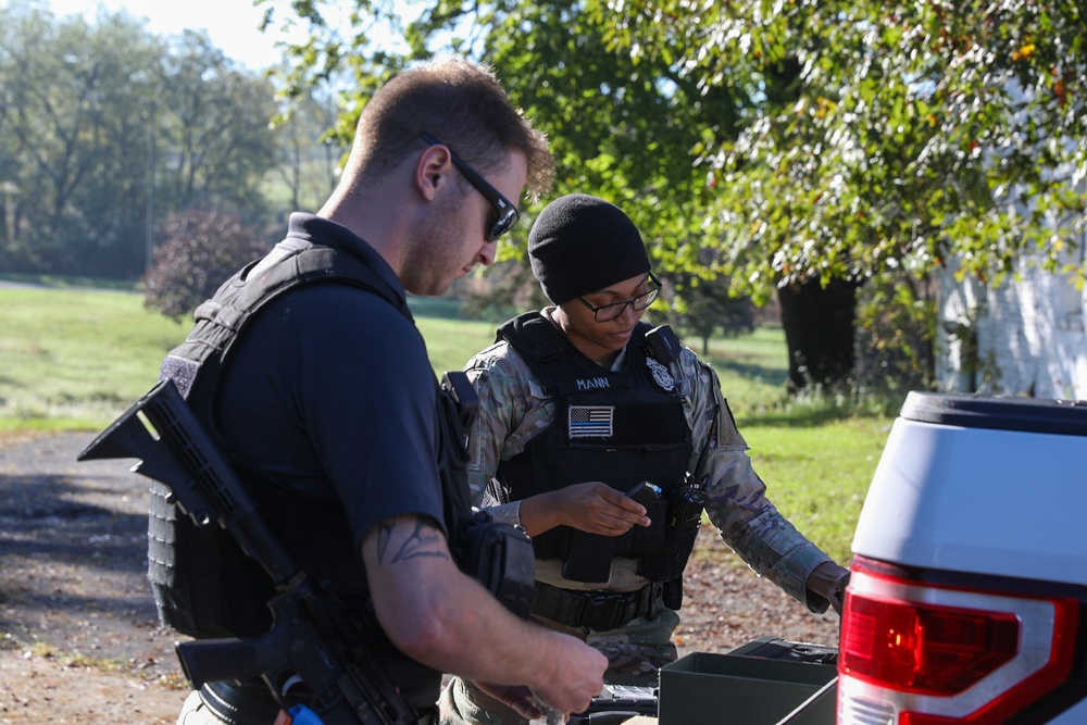 LEAD police participate in active shooter training