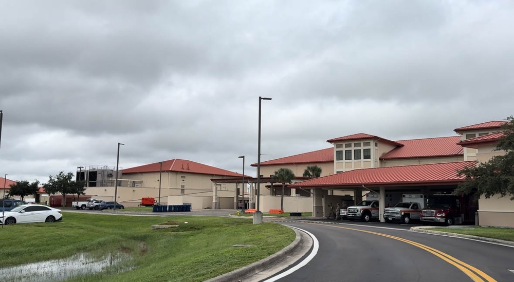 MacDill AFB prior to Hurricane Milton landfall