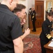 U.S. Naval Academy Superintendent Vice Adm. Yvette M. Davids hosts the 1st Class (senior) Midshipmen Dinner