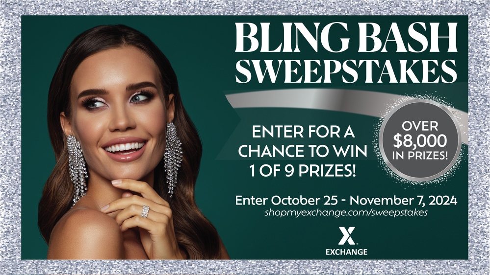 Break Out the Bling! Exchange Shoppers Can Win $8,400 in Prizes with Bling Bash Sweepstakes