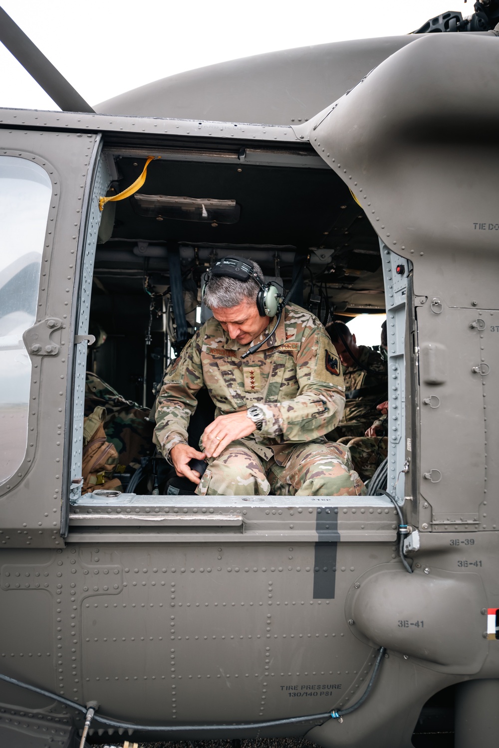 NGB visits FLNG Soldiers, Airmen During Hurricane Milton Operations