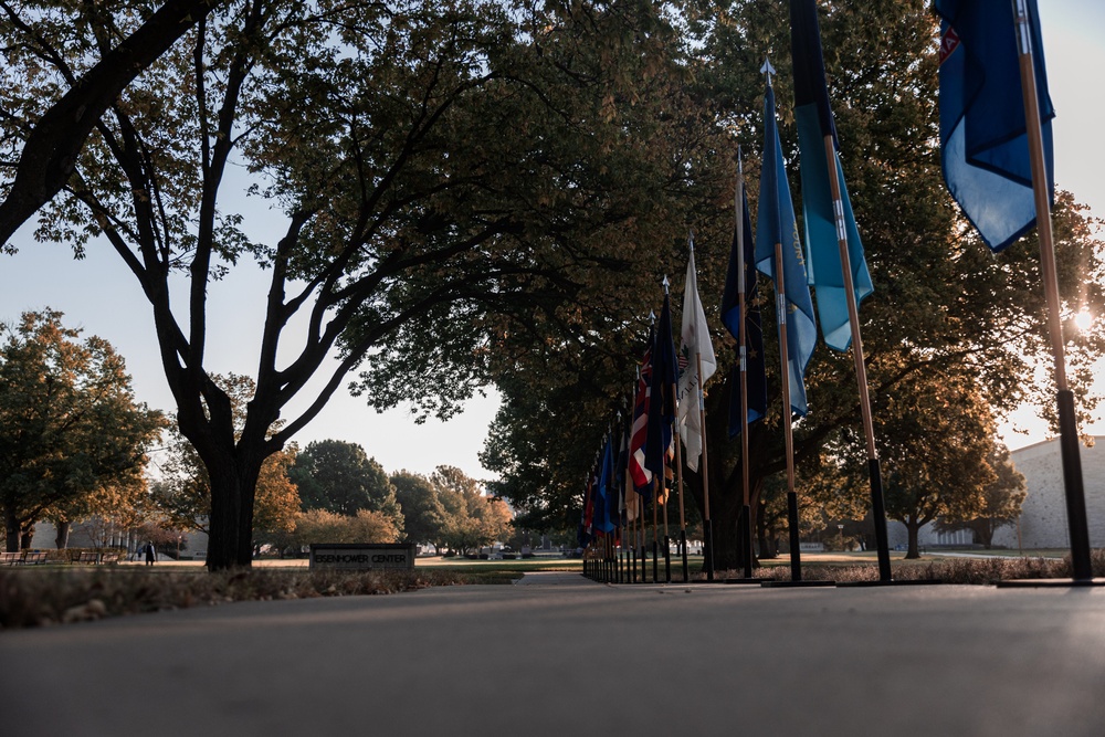 Eisenhower Wreath Laying Ceremony