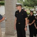 U.S. Naval Academy Superintendent Hosts 1st Class Midshipmen for Dinner at Farragut House
