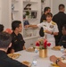 U.S. Naval Academy Superintendent Hosts 1st Class Midshipmen for Dinner at Farragut House