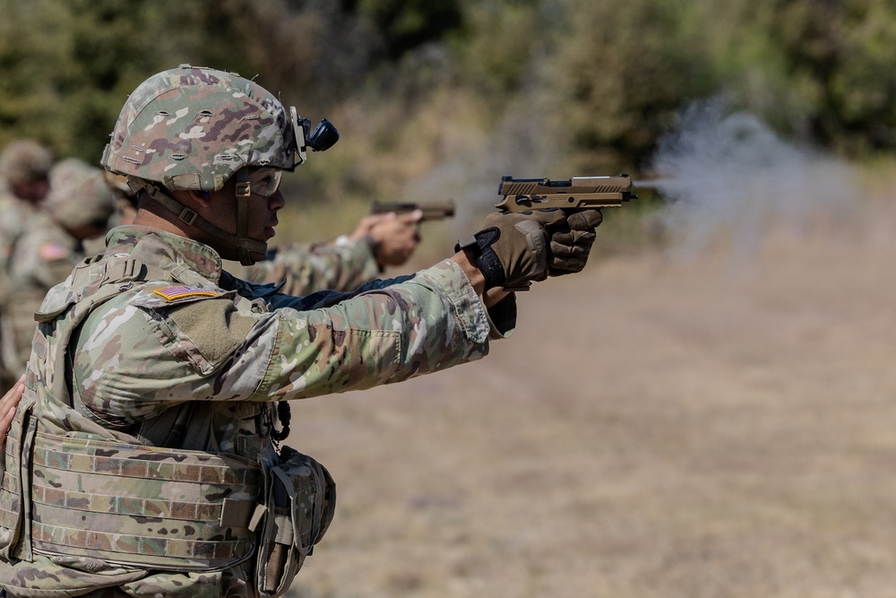 1st Medical Brigade, 13th Armored Corps Sustainment Command competes in Best Medic competition