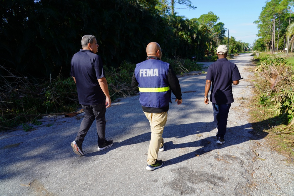 Disaster Survivor Assistance Crews on the Ground in Palm Beach County, FL