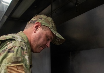 131st Force Support serves lunch at the In-flight Kitchen