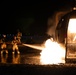 436th CES Fire and Emergency Services conducts night live fire training