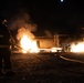 436th CES Fire and Emergency Services conducts night live fire training