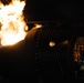 436th CES Fire and Emergency Services conducts night live fire training