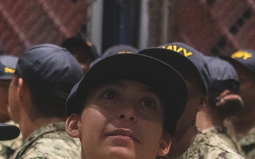 Netflix Reality Contestant Graduates from Navy Basic Training