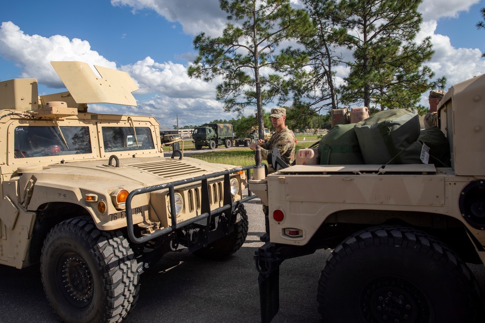 Hoosier Guardsmen assist in Hurricane Milton relief efforts