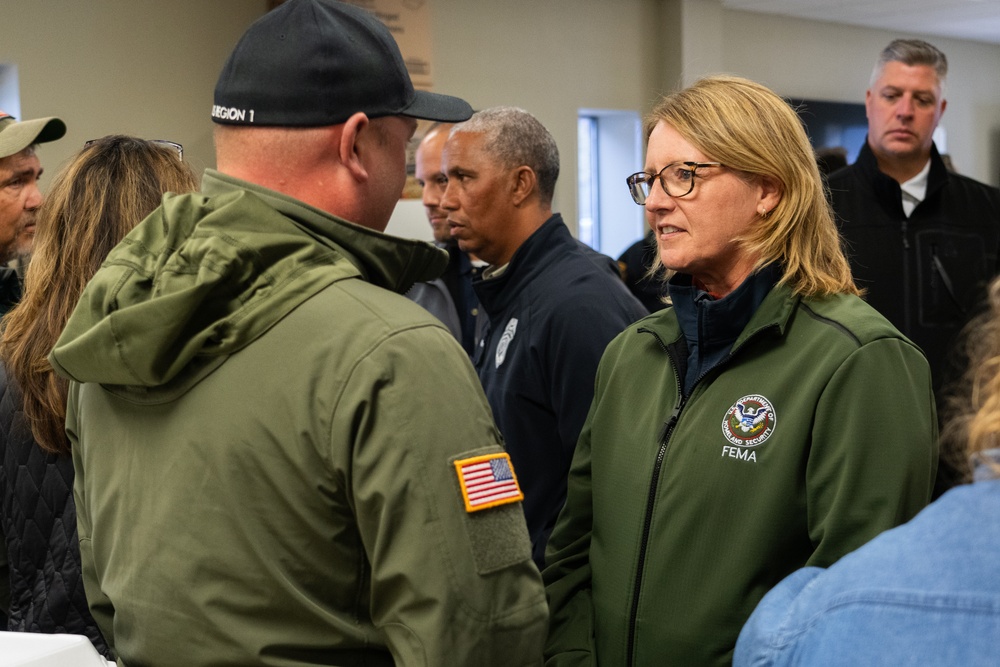 FEMA Administrator and North Carolina Governor Visit Recovery Operations in Western North Carolina