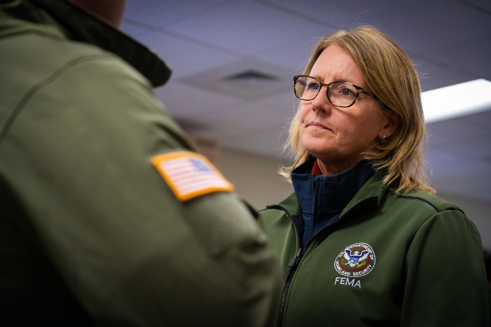 FEMA Administrator and North Carolina Governor Visit Recovery Operations in Western North Carolina