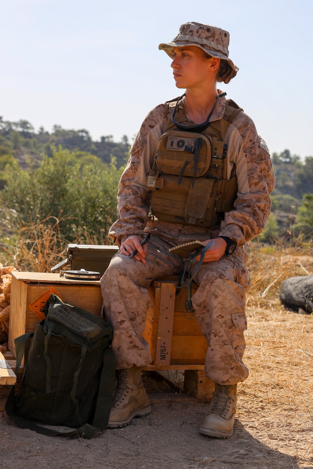 Faces of the 24th MEU (SOC): 1st Lt. Hannah Lyon