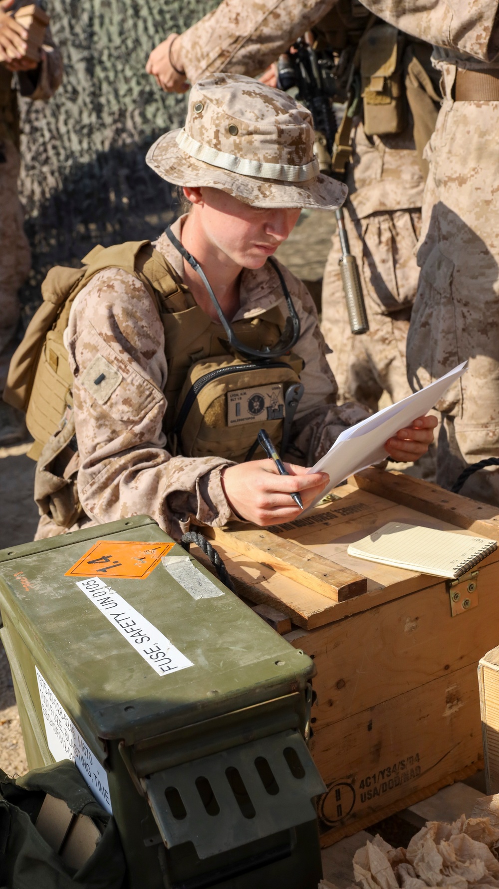 Faces of the 24th MEU (SOC): 1st Lt. Hannah Lyon