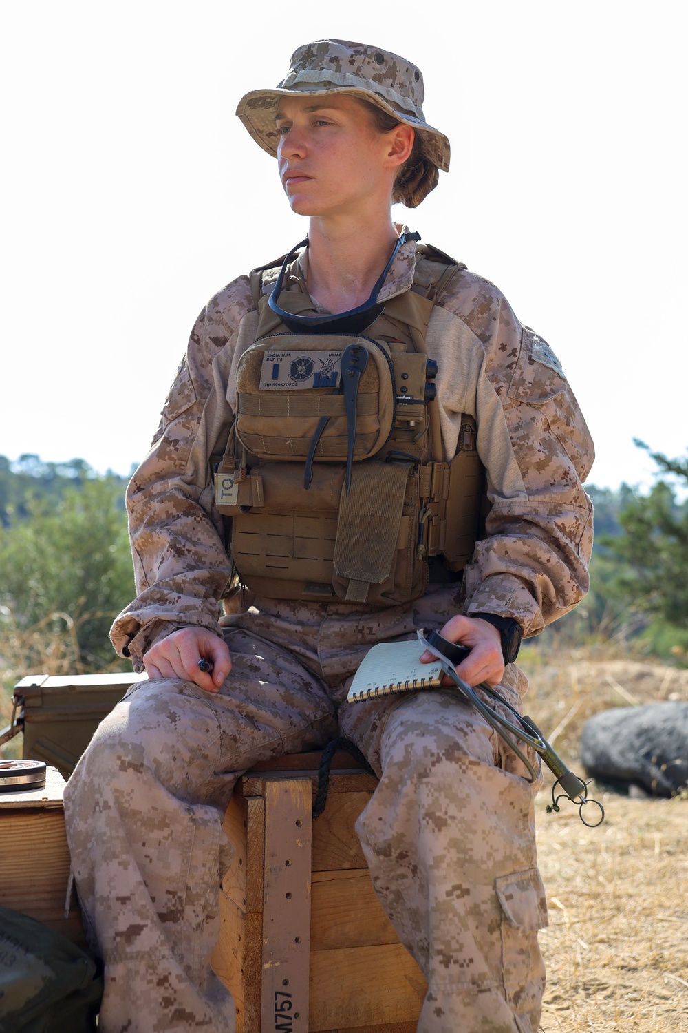 Faces of the 24th MEU (SOC): 1st Lt. Hannah Lyon