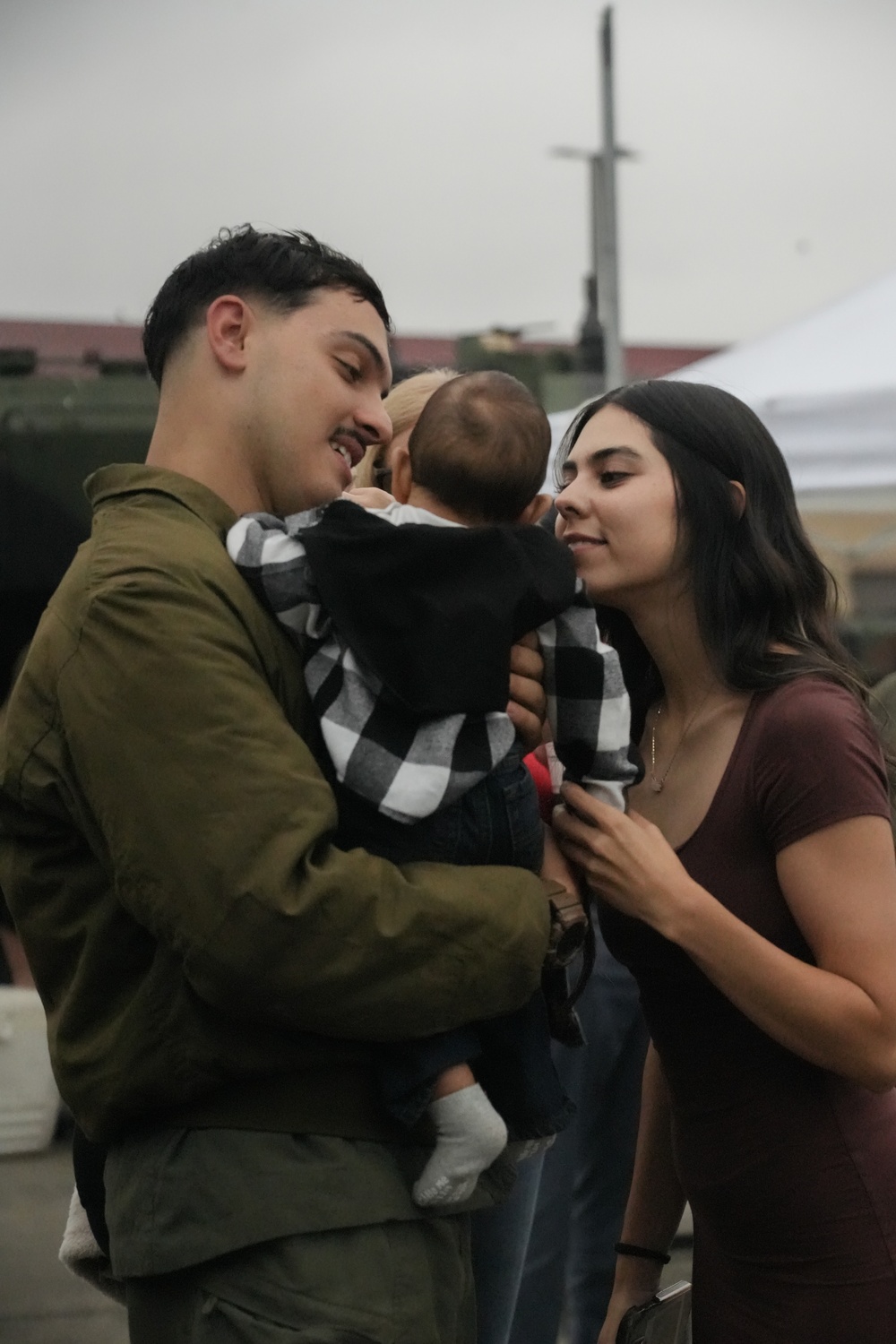 Elements of the 15th MEU Return from Deployment Aboard USS Harpers Ferry