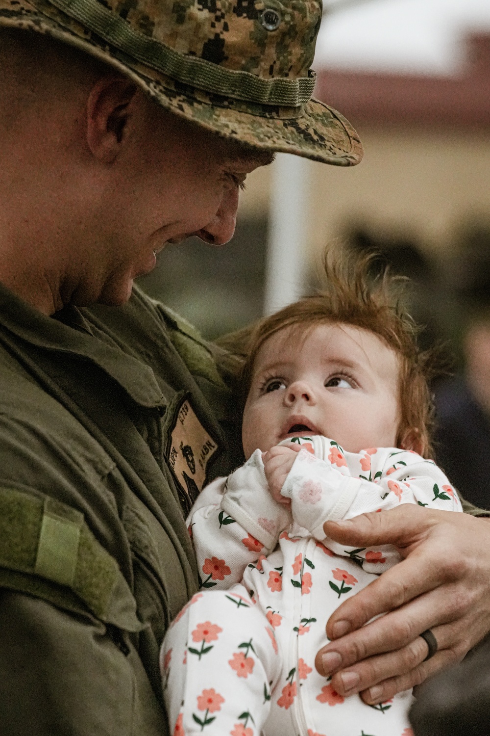 Elements of the 15th MEU Return from Deployment Aboard USS Harpers Ferry