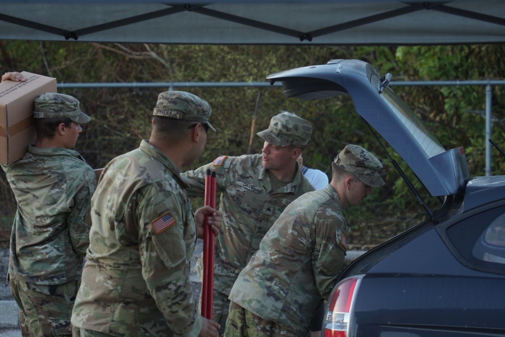 Hoosier Guardsmen assist in Hurricane Milton relief efforts