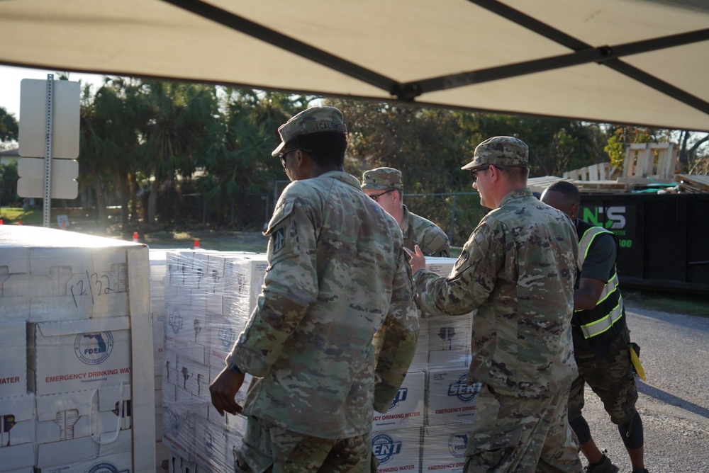 Hoosier Guardsmen assist in Hurricane Milton relief efforts