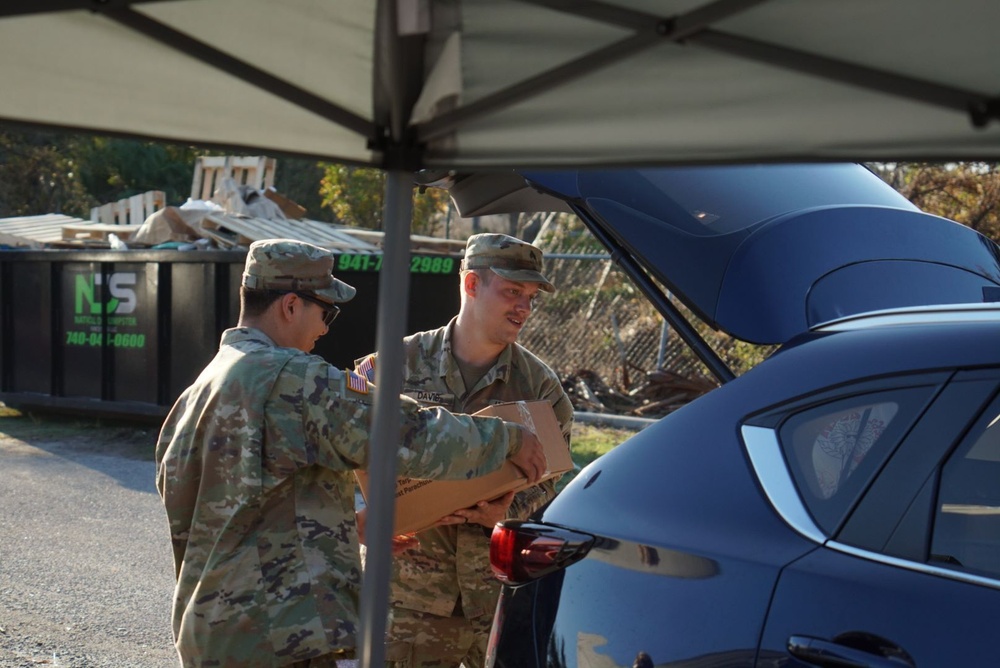 Hoosier Guardsmen assist in Hurricane Milton relief efforts