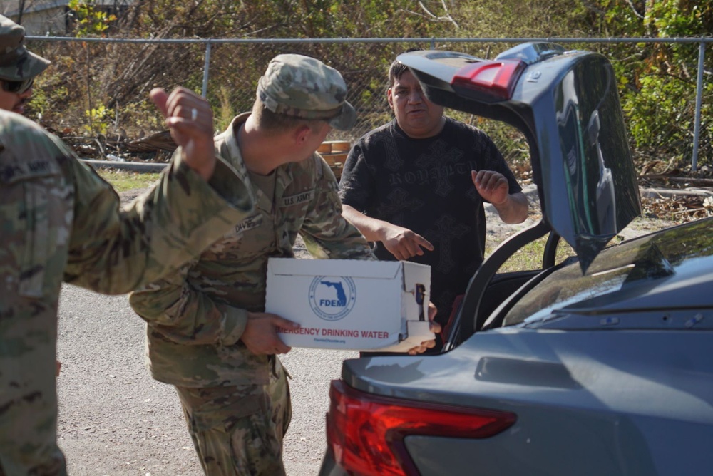 Hoosier Guardsmen assist in Hurricane Milton relief efforts