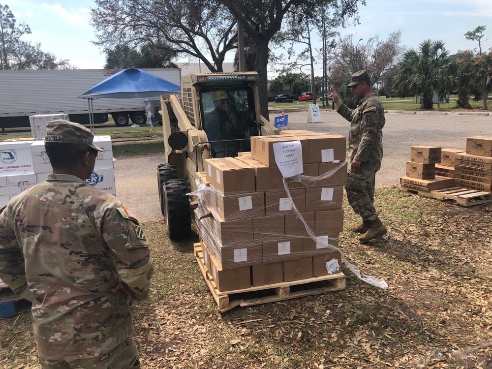 Hoosier Guardsmen assist in Hurricane Milton relief efforts