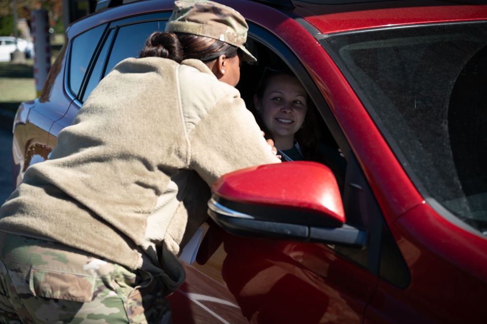 Team Dover First Sergeants care for Airmen during Operation Warm Heart