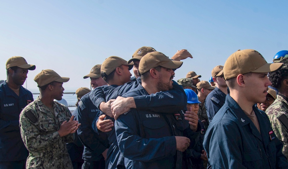 USS ESSEX (LHD 2) All Hands Call