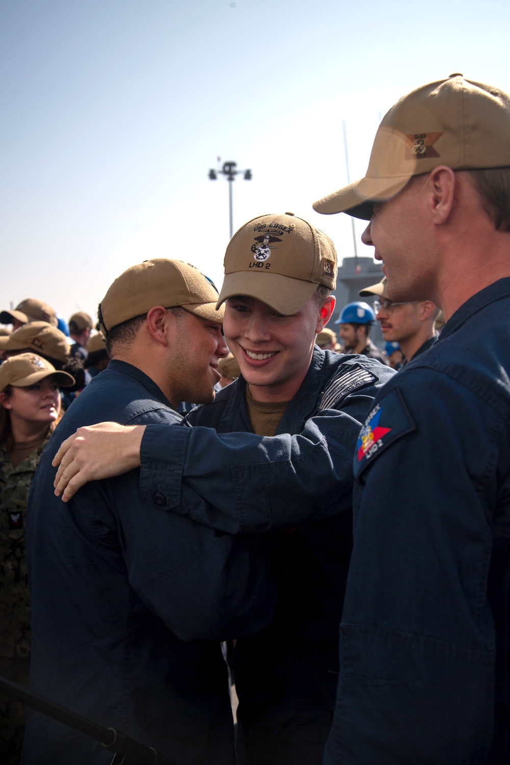 USS ESSEX (LHD 2) All Hands Call