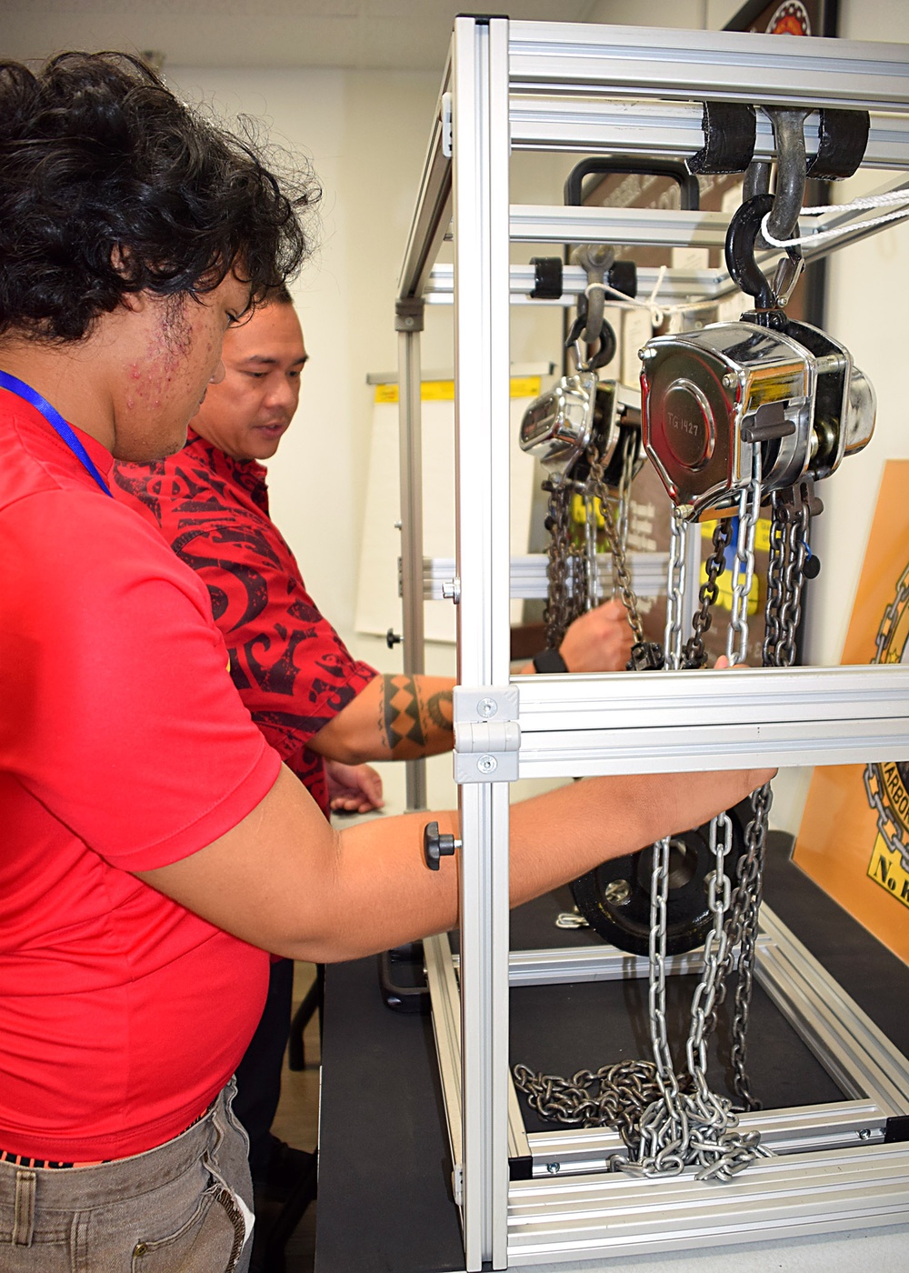 Kailua High School visits PHNSY &amp; IMF