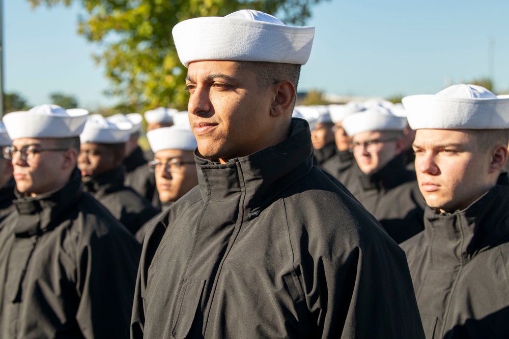 Recruit Training Command Pass in Review