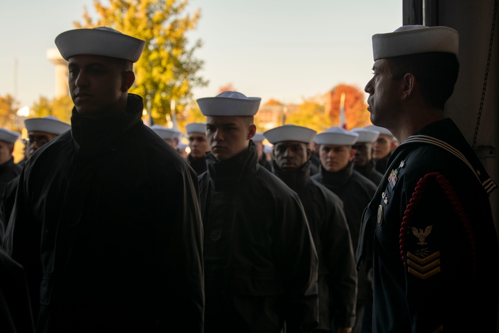 Recruit Training Command Pass in Review