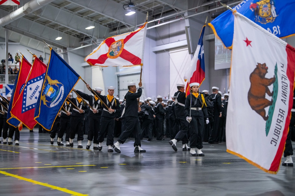 Recruit Training Command Pass in Review