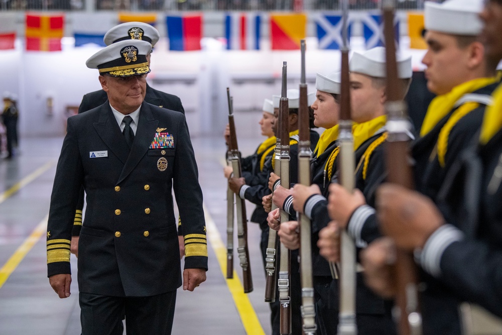 Recruit Training Command Pass in Review