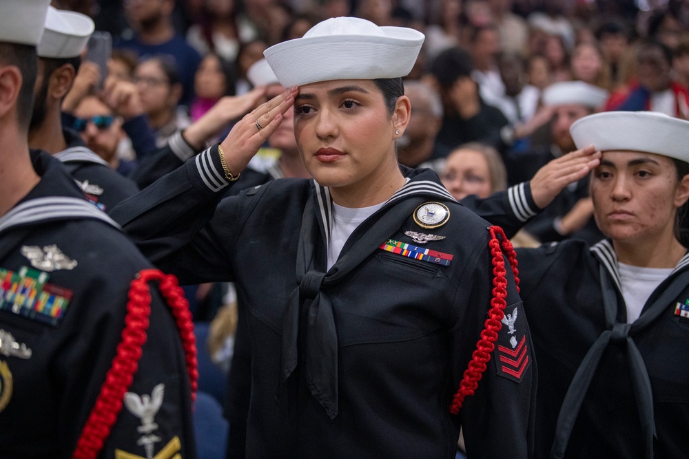 Recruit Training Command Pass in Review