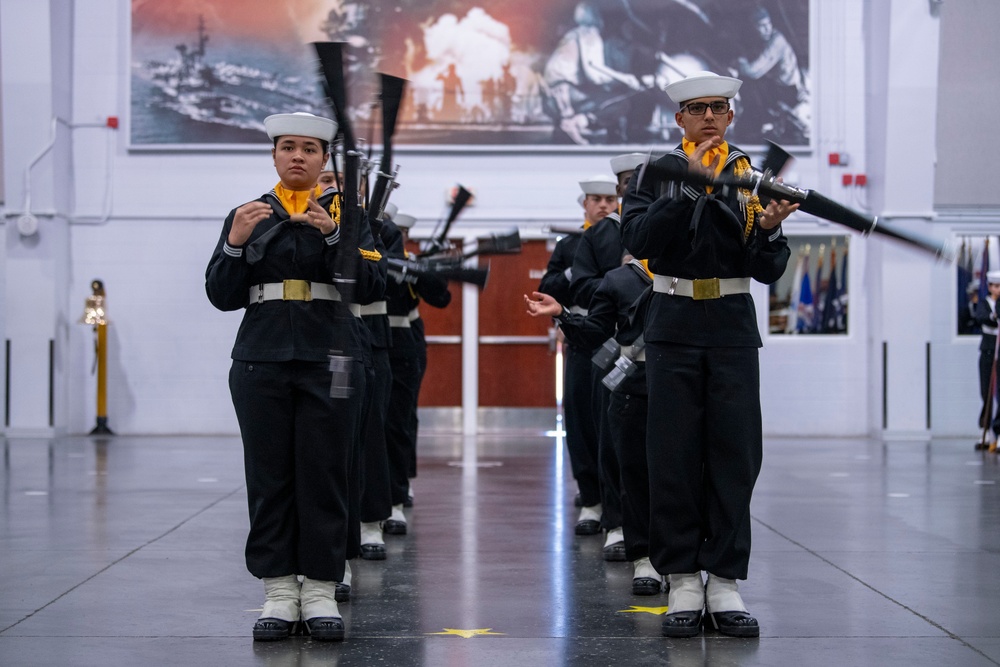 Recruit Training Command Pass in Review