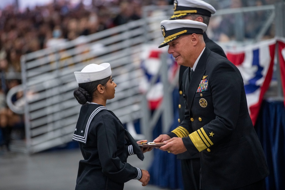 Recruit Training Command Pass-in-Review Award Winners