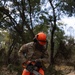 27th Engineer Battalion saws through debris while conducting route clearance