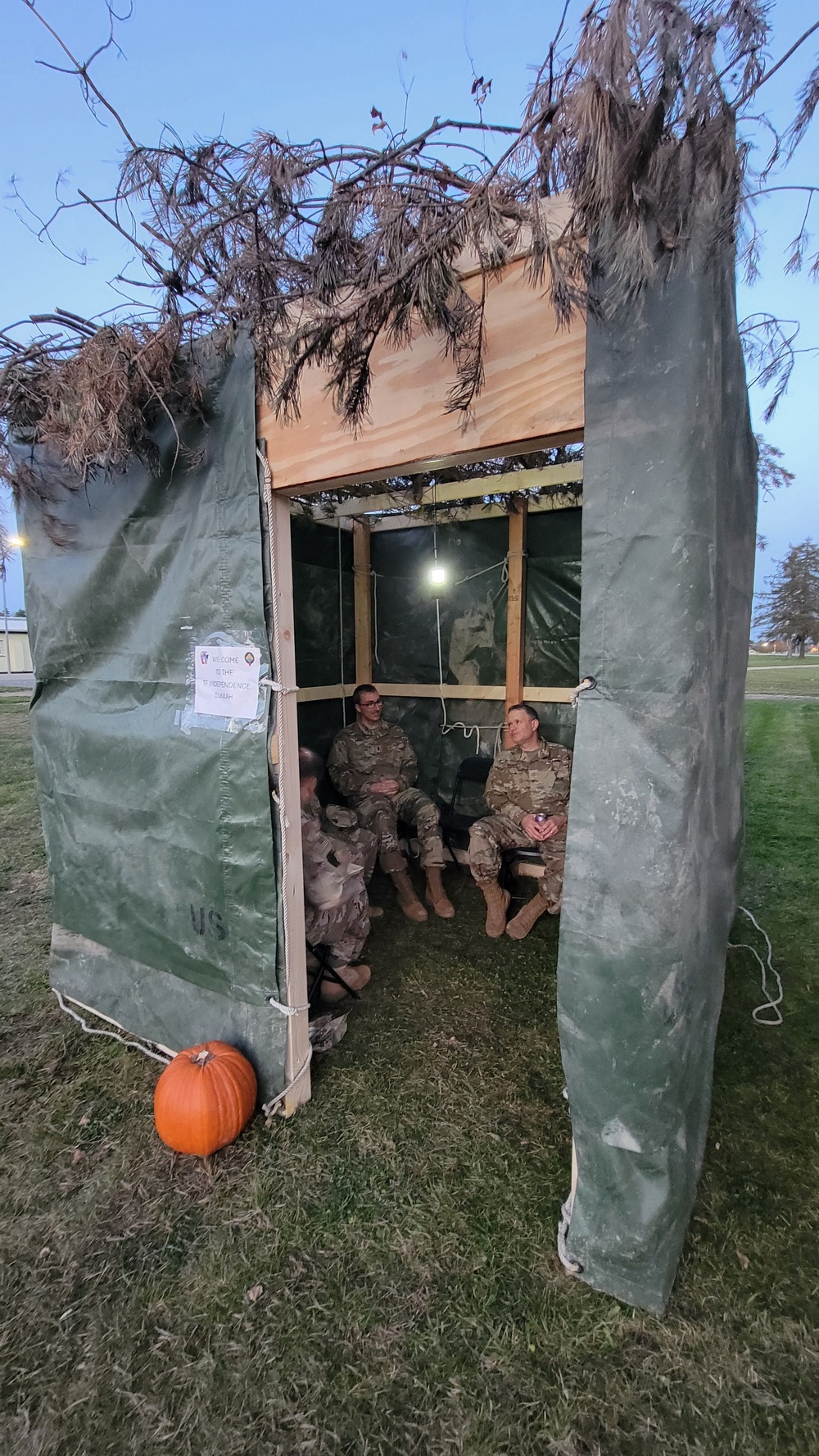 56SBCT Soldiers experience holiday of Sukkot
